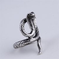 Cakar Naga#Cincin ular#Cincin bulu#Cincin keran# Snake Dragon Gothic Men Rings Hiphop Punk Rings Male Jewelry Accessories Anillo Mujer