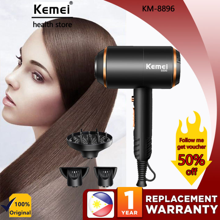 Kemey KM-8215 Hair Dryer For Women Shaver Shop Bangladesh