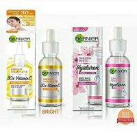 กานิเย่ garnier เซรั่มบำรุงผิวหน้า Sakura /Bright Complete vitamin C booster ขนาด 30ml.