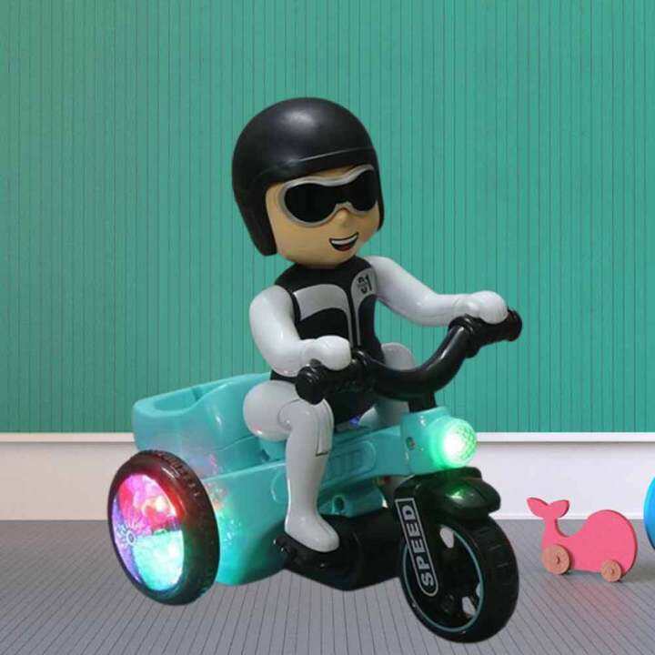 tricycle-amp-doll-led-light-music-sound-toddler-kids-toy-kids-cartoon-stunt-music-universal-spinning-three-wheel-electric-car-toy-stunt-action-desktop-decor-ornaments-free-standing-miniature-finger-th