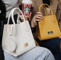 Starbuck Christmas Event Lucky กระเป๋า Cool Silver Black Down Classic Hand-Held Ornaments Large-Capacity One-Shoulder Messenger Bag Starbuck Tumblers อื่นๆ Starbuck Flagship Store ฟิลิปปินส์ Starbuck สิงคโปร์อย่างเป็นทางการ