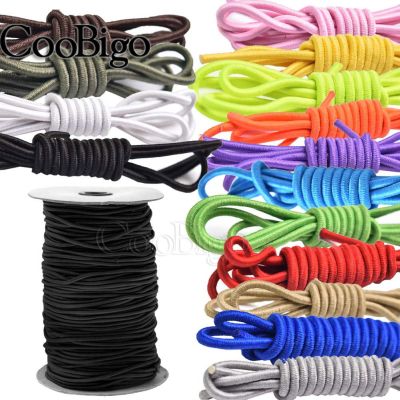 【CW】 10 1mm 2mm 3mm Colorful Round Elastic Band Rope Rubber Cord Shock String Bungee Sewing Accessories