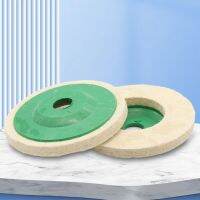 5 Pcs Wool Felt Polishing Pad Disc Wear-Resistant 125mm Polishing Wheel Disc 4 Inch for Car Metal Marble Glass Ceramics