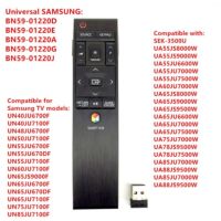 SAMSUNG BN59-01220D รีโมทคอนล BN59-01220E BN59-01220A BN59-01220G BN59-01220J UA85JU7000W UA88JS9500W UN40JU6700F UN40JU7100F UN48JU6700F UN50JU7100F UN55JU6700F UN55JU670DF UN55JU7100FUN60JU7100F เปลี่ยน SAMSUNG Smart รีโมทคอนล