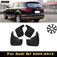 บังโคลนรถสำหรับรถ Audi Q7 4L 2005 2006 07 08 09 10 11 2012 2013 2014 2015อุปกรณ์แผ่นบังโคลนกระเซ็นยามบังโคลนอุปกรณ์ S-Line