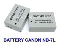 (แพ็คคู่2ชิ้น) NB-7L / NB7L แบตเตอรี่สำหรับกล้องแคนนอน Camera Battery For Canon Powershot SX30 IS,SX30IS,G10,G11,G12,Canon CB-2LZ BY PRAKARDSAKDA SHOP