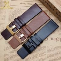 ✽☫◐ leather watchband 22 24 26 28 30mm leather bracelet watch strap wristwatches band for Diesel DZ4343 DZ7293 DZ7333 watch band