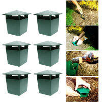 6 x กรงหอยทากพลาสติก Slug Catcher Trap เครื่องมือ Animal Pest Trapper Control-Mengzone