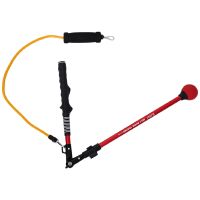 Caiton Golf Swing Trainer Exerciser Aid Adjustable Portable Golf Training Aid Swing Trainer Golf Accessories