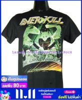 เสื้อวง OVER KILL เสื้อยืดวงดนตรีร็อค เสื้อร็อค  OKL1624 ส่งจาก กทม.