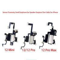 10PCS Light Sensor Flex Cable สําหรับ iPhone 12 Mini Pro Max พร้อมลําโพงหูเปลี่ยนตัวรับ หูฟัง