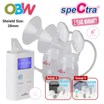 NEW// Spectra - Dual Compact Electric Double Breast Pump Value Package