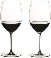 Riedel Veritas Cabernet/Merlot Wine Glasses, Set of 2, Clear