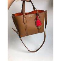 2023 new TB lychee pattern shopping bag diagonal backpack handbag Brown