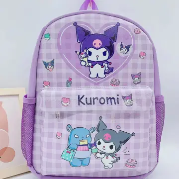 Cinnamoroll Kuromi Backpack Mori Girl My Melody Shoulder Bag Satchel School  Bag+