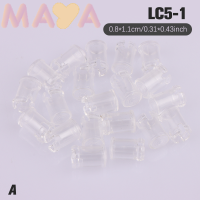 Maya 20ชิ้น LC5-3 LC5-1 LED หมวกบังแสงโคมไฟไดโอดเปล่งแสงฝาครอบป้องกันเสานำแสง