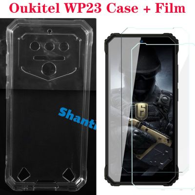 2023 New In Stock Casing  For Oukitel WP23 Camera Cover Protective Case with Tempered Glass Film