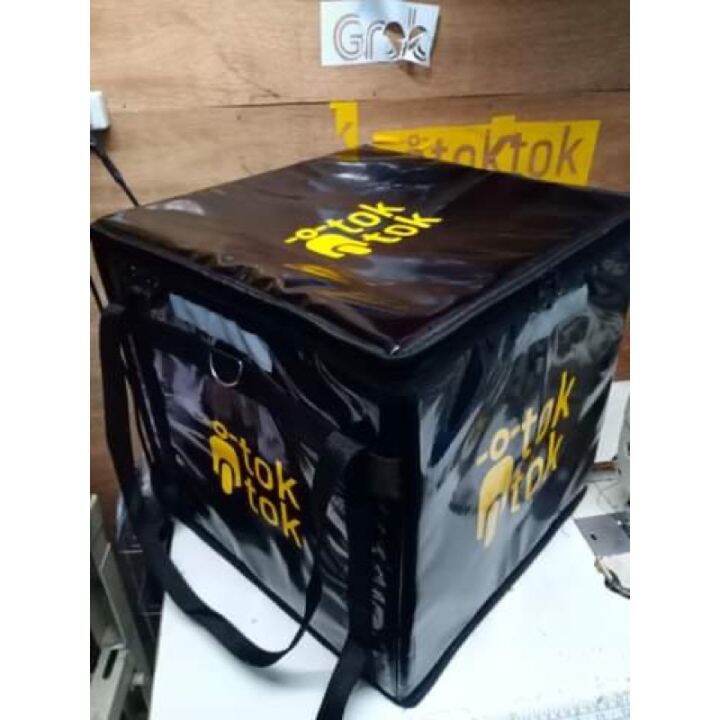 Toktok Laminated Insulated bag with Aluminum Frame Lazada PH