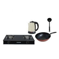 ส่งด่วน! ชุดเครื่องครัวและเตาแก๊ส รุ่น X-2400 Kitchen Set and Gas Stove #X-2400 สินค้าราคาถูก พร้อมเก็บเงินปลายทาง