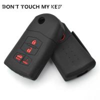 KLL For Mazda 3 6 RX-8 MX5 MX-5 Miata SPEED3 MPV Silicone Remote Key Case Fob Shell Cover Skin Jacket Sleeve