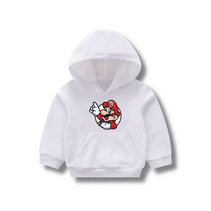 Super Mario Hoodie for Kids (0-9 years old) | Lazada PH