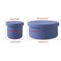 Silicone Bento Boxes Accessories 2 Sizes 3 Colors to Choose Large Bento Lunch Boxes Silicone Material Gifts for Children