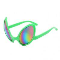 【lz】✢☁  Óculos de sol alienígenas para adultos e crianças Halloween Party Shades Funny Sun Shades Lentes Rainbow Novo Feriado