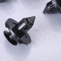 50PCS Black Drive Rivets Trim Push Car Clips and Fasteners for Nissan 01553-09321 Maxima &amp; 300ZX 1994-