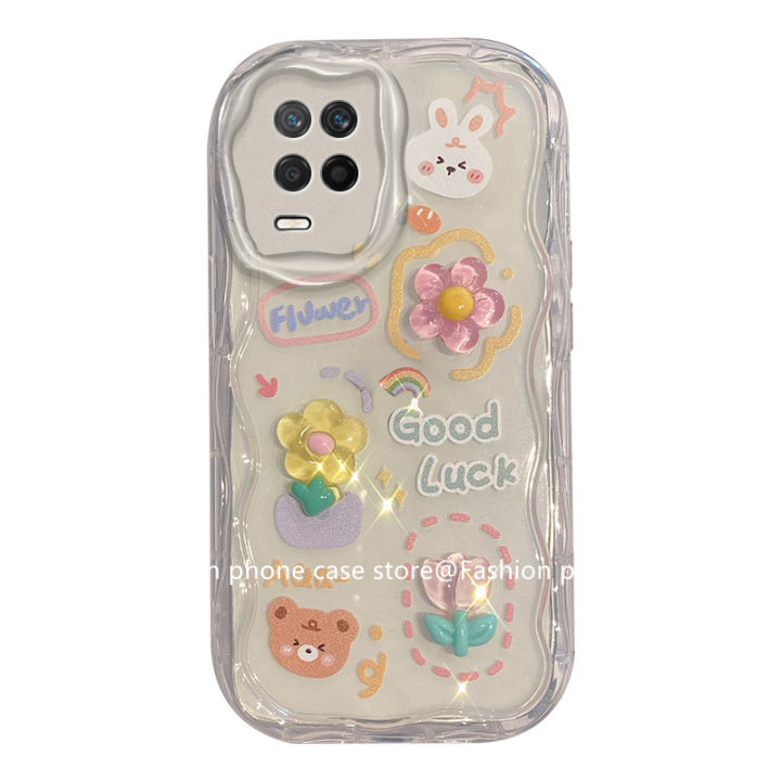 phone-case-เคส-oppo-a77s-a57-4g-a77-a76-a96-a95-a55-a54-5g-4g-ตุ๊กตา3d-สีมาการองน่ารักเคสซิลิโคนนิ่มกันกระแทก2023