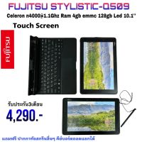 Tablet Windows 2 in 1 Q509 Celeron Ram 4gb emmc128gb led10.1นิ้วทัชสกรีนลื่นๆมือสองสภาพดี