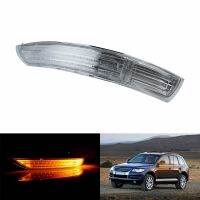 Car Side Rear View Mirror LED Turn Signal Light Amber Lamp for -VW Touareg 2007-2011