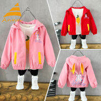 Annn Store เสื้อแจ็คเก็ตเด็ก Xingdailu Sports Casual Cartoon Jacket