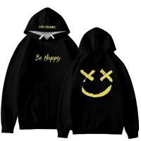 ใหม่ล่าสุด เสื้อฮู้ดแฟชั่น ลาย Be Happy Smile Face ของขวัญวันขอบคุณพระเจ้า สําหรับผู้ชาย 928