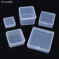 Plastic Transparent Storage Box Jewelry Pill Chip Organizer Case Nail Art Battery Screw Case Beads Container Storage Box