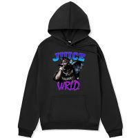 Hip Hop Vintage Streetwear Hoodie Juice Wrld Sweatshirt Fashion Casual Loose Hoodies Men Clothes Oversized Pullover Size XS-4XL