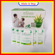 HCMMuối rửa mũi Dr Green nha đam hộp 30 gói - Muối biển nha đam