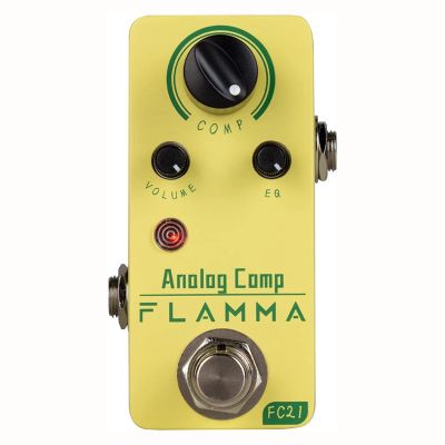 FLAMMA FC21 Compressor Pedal Electric Guitar Effects Pedal Classic Optical Compressing Effect True Bypass