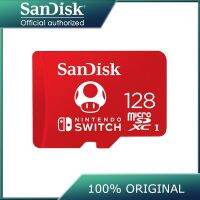 Sandisk การ์ด Sd ขนาดเล็ก128GB 64GB การ์ดความจำ256GB สำหรับ Nintendo Switch อะแดปเตอร์บัตร TF ด้วย