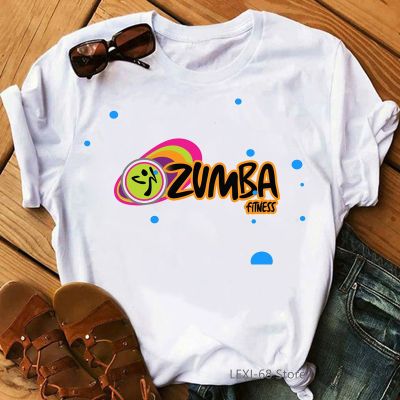 Fashion Zumba dance lover tee shirt femme rainbow design hip hop t shirt summer rock tshirt top female graphic tees DIY custom