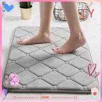 ❍✎❉ ✧LY-HOME✧ 60x40cm Modern Bath Mat Carpet Quick Drying Super Absorbent Non-slip Kitchen Household Entrance Doormat Floor Mats Bathroom Rug/Multicolor