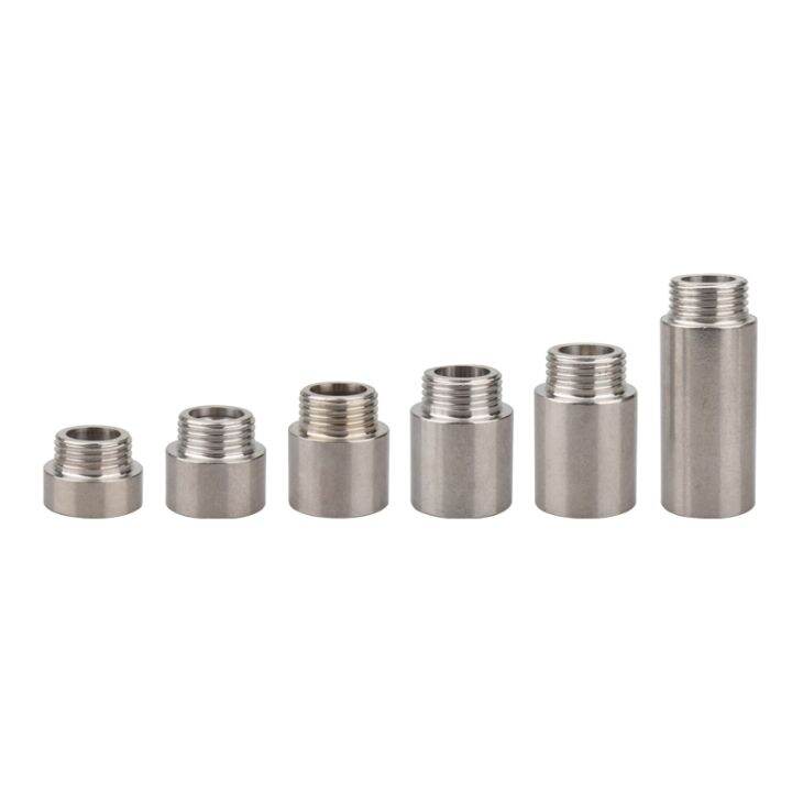 201-stainless-steel-hexagon-socket-extension-fittings-1-2-bsp-male-to-female-thread-straight-connector-water-pipe-parts