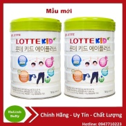 Combo 2 Lon Sữa Lotte Kid thay thế Kid Power A+ 750g Date 2023