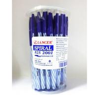 ( Promotion+++) คุ้มที่สุด ปากกา Lanser Spiral (50 ด้าม) ราคาดี ปากกา เมจิก ปากกา ไฮ ไล ท์ ปากกาหมึกซึม ปากกา ไวท์ บอร์ด