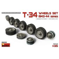 โมเดลประกอบ MiniArt 1/35 MI35242 T-34 WHEELS SET 1943-44 SERIES