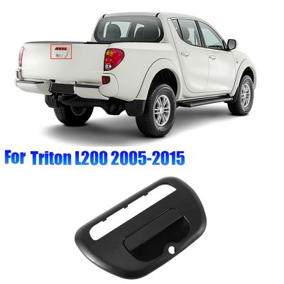 Car Tailgate Handle Bezel with Rear Camera Hole MN167500XA for Mitsubishi Triton L200 2005-2015 Trunk Cover 5716A031XA