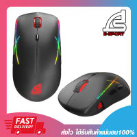 เมาส์เกมส์ราคาถูก เม้าไม่มีสาย เม้าไร้สาย เมาส์เกมมิ่งไร้สาย Signo Gaming Mouse Wireless Macro Warrox WG-901 รับประกัน 2 ปี