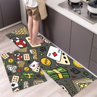 Kitchen Carpet Washable Quick Drying Bathroom Rug Kitchen Mat for Floor Doormat for Entrance Door Rugs for Bedroom Free Shipping