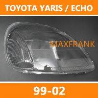 FOR TOYOTA YARIS / ECHO 1999-2002 HEADLAMP COVER HEADLIGHT COVER LENS HEAD LAMP COVERฝาครอบไฟหน้ารถยนต์ TOYOTA YARIS/ECHO1999-2002ฝาครอบไฟฉายคาดศีรษะเลนส์