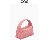 พร้อมส่ง New COS Diamond quilted shoulder bag สีชมพู