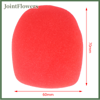 JointFlowers หูฟังไมโครโฟน5PC Grill กระจกบังลมฟองน้ำโฟมฝาครอบสำหรับบันทึกไมโครโฟน